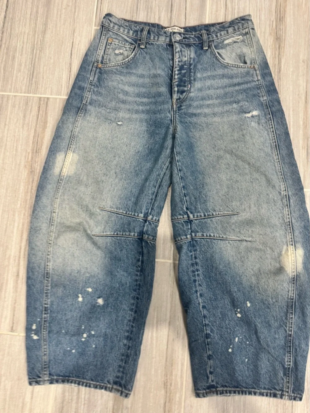 We The Free Good Luck Barrel Jean in 100 Years SZ 28 - Picture 1 of 7